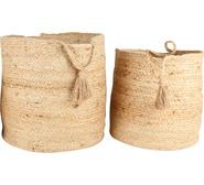 Set Of 2 Carlott Storage Baskets Neutral