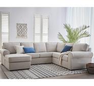 Hampton 6 Seater Modular With Left Chaise Neutral