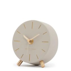 Angelo Silent Mantel Clock - Clay by Interior Secrets - AfterPay Available