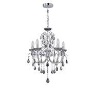 Evelina 5 Light Chandelier Grey