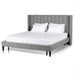 Hillsdale Queen Bed Frame - Flint Grey - Last One by Interior Secrets - AfterPay Available