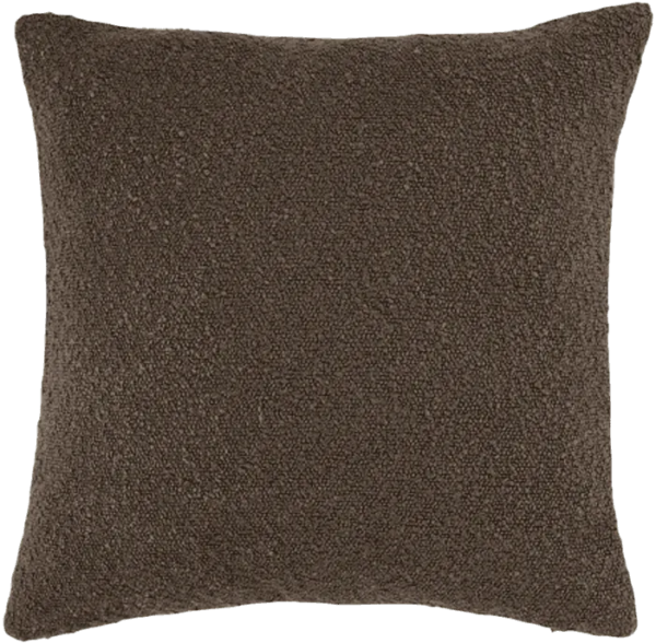 Malini Rubble Boucle Cushion in Brown