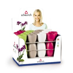 Matt Assorted Plant Pot - 9cm