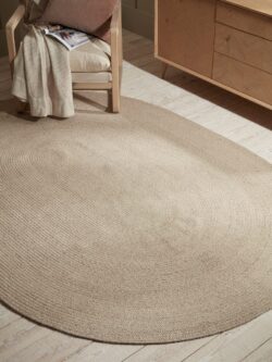 Agna Oval Rug - Natural